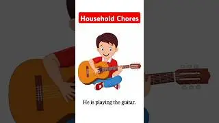 Household Chores | English Exports #english #shorts #viralshort #ytshort #householdchoresvocabulary