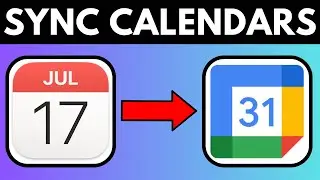 Как синхронизировать календарь Apple с календарем Google