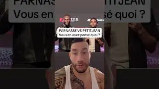 PARNASSE VS PETITJEAN 🥊 #mma #boxe #ufc #france #fyp #shorts #vlog #paris #fight #sports #boxing