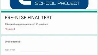 Pre -NTSE FINAL TEST