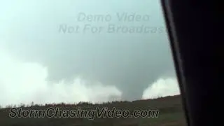 11/7/2011 Snyder, OK Tornado and hail footage.