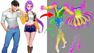 Ultimate Glow Up! Ballerina Transformation | Rumi, Jinu, Mira & Abby