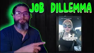 Jobmarket  - TATTOO GIRL(TIK TOK CREATOR-Ash🖤ashxobrien) #jobmarket #reaction