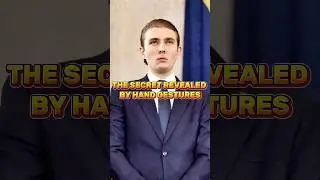 The Secret of Gestures #shorts #shortvideo #usa #celebrity #donaldtrump #barrontrump