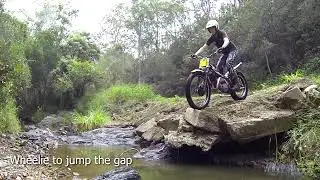 How to jump gaps on trials bikes︱Cross Training Trials Techniques