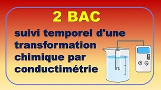 Suivi temporel d'une transformation chimique par conductimétrie