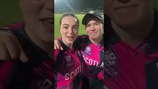 First warm-up game win against Pakistan in women's #t20worldcup2024 #scotland  #cricket