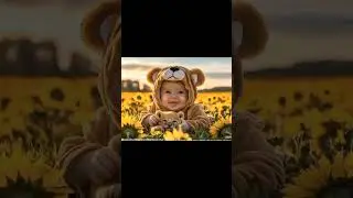 Babes listening to the sound of their pets #cute#runway#baby #runwaystyle #funny #pets #pets #animal