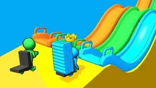 ✅ LADDER RACE - Max levels mobile game ios,Android trailer update gameplay walktrthough #5