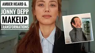 Amber Heard And Johnny Depp (In Court) Makeup Transformations 2022 | YesSheen