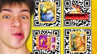 EVERY WORKING QR CODE GIFT FOR EVERYONE (NEW QR REWARDS!) - Clash Royale