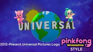 2012-Present Universal Pictures Logo (Pinkfong Wonderstar Style)