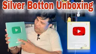 Silver play button review 🔥|| Award🥇From YouTube 🔥
