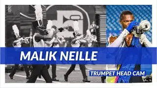 Blue Devils 2018 - Trumpet Soloist Head Cam - MALIK NIELLE