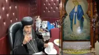 الأنبا تادرس يروي سبب معجزة نزول زيت من أيقونة العذراء بكنيسة الأنبا بيشوي ببورسعيد