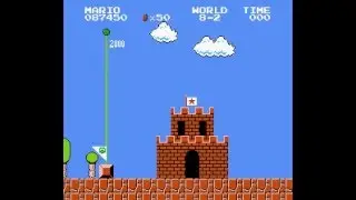 Super Mario Bros (NES No Death Speed Run)