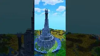 Guardian of the overworld | Minecraft Timelapse #minecraft #minecraftbuilding #minecraftbuild #lotr