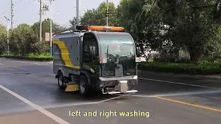 BY-CS60 Small Electric Washing and Sweeping Truck ,Road Sweeper ,Super Washing.