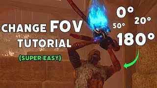 How to change FOV (0&deg; to 180&deg;) - Dead by Daylight [PTB]