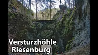 Wanderung zur Versturzhöhle Riesenburg