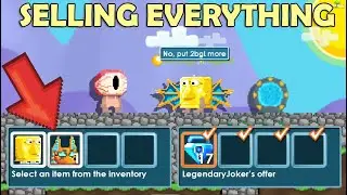 SELLING MY ALL ITEMS I GOT FROM PAW 2022 in Growtopia (TONS BGL) | Growtopia