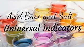 UNIVERSAL INDICATOR // UNIVERSAL INDICATORS OF ACID BASE // pH INDICATOR // pH INDICATORS