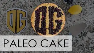 Paleo Lemon Blueberry Cake