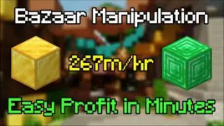 How to Bazaar Manipulate in Hypixel Skyblock