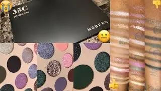 Morphe 35C &rsquo;Everyday Chic&rsquo; Artistry Eyeshadow Palette - LIVE SWATCHES | WOC