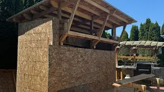 Part 3🏗️ Rebuilding Our Outdoor Storage Shed ⏱️ | Satisfying Timelapse Transformation