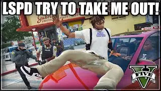 LSPD Try To Take Me Out! | GTA RP | Grizzley World WHITELIST