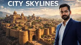 I am building the most beautiful fort city from scratch  | City Skylines