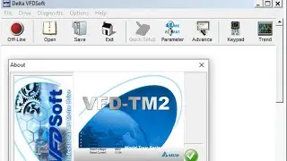 Delta VFDSoft Parameter Configuration | Delta So-Called VFD-M