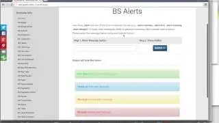 Bootstrap Alert