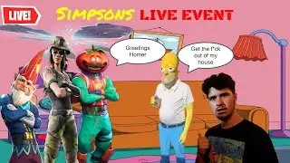 FORTNITE SIMPSONS EVENT + LORE!!!!!!!!!!!!!!!