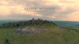 Mendip hills, Somerset. Charterhouse, Burrington, Priddy, Crooks Peak