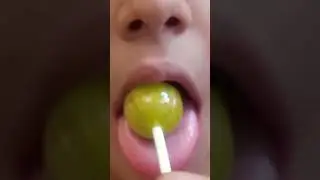 tasty chupa chup lollipop # Apple flavour #bubble gum field lollipop #tasty#chupa chups# sour