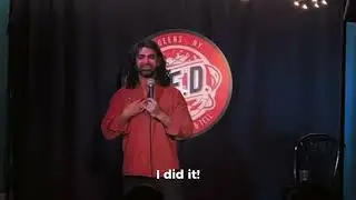 Comedy set performed at QED, Astoria.