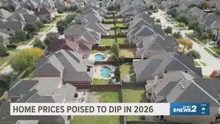 Home prices could dip in 2026