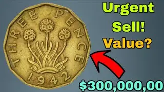 Top 10 Rare UK Three Pence Coins &ndash; Worth BIG Money! Look For This Coin!