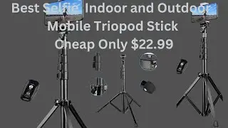 UBeesize Selfie Stick Tripod, 62