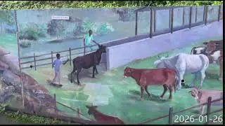 FRESQUE DE LA VIE D ANTAN A TORTOLA