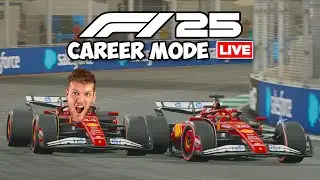 F1 25 Career Mode FULL 100% Saudi & Imola Grand Prix!