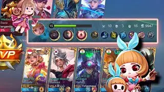 Angela Floral elf Gameplay || Solo RANK || like🎀🫶🏻