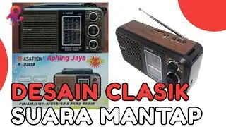 Review Radio Portable ASATRON R 102 USB AM FM