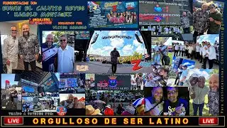 El Calvito Reyes & Harold Monta&ntilde;ez cantan ORGULLOSO DE SER LATINO en el D&iacute;a Nacional de la Zalsa