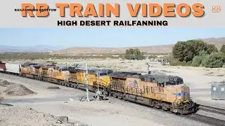 Railfanning Compilation Freight Trains, Q Trains, Power & More