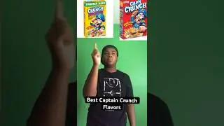Best Captain Crunch Flavors #shorts #captaincrunch #cereal #nostalgia