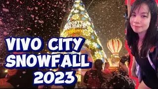 VIVO CITY SNOW FALL 2023/pinay in singapore/#ofwsingapore