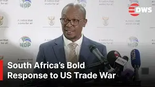 BREAKING: South African Ministers Brief Media on Response to U.S. Tariffs | AC1E